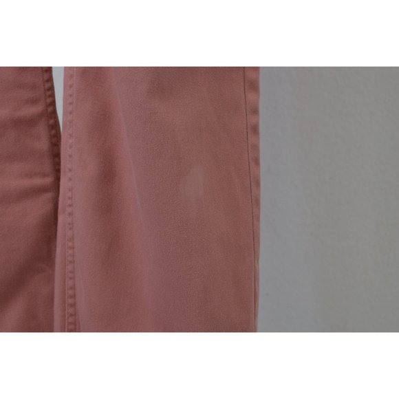 Salmon Pink Cotton/Polyester/Elastane Ankle Jeans | 28 waist‎ - Picture 8 of 10